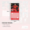 LIVERPOOL FC LEGENDS 2027 SQUARE CALENDAR