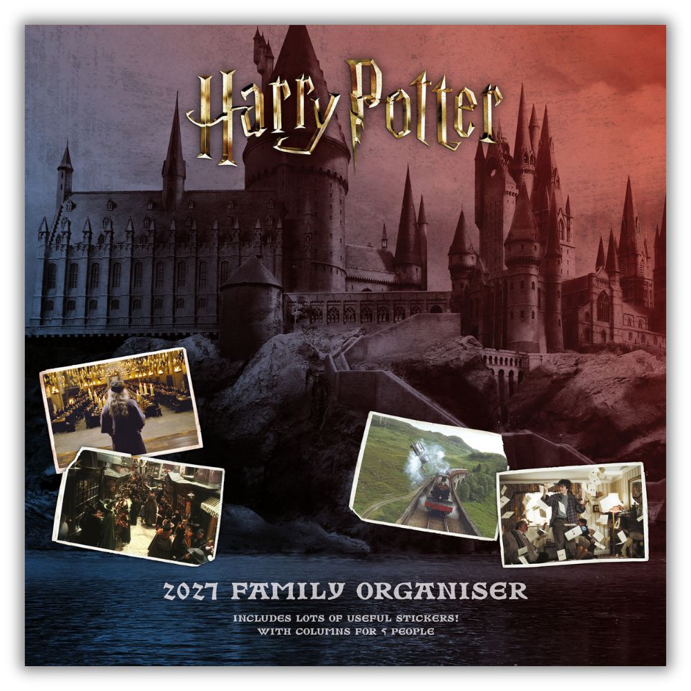HARRY POTTER 2027 FAMILY ORGANISER CALENDAR