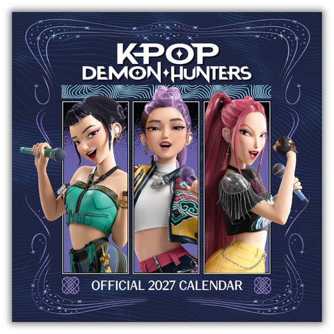 KPOP DEMON HUNTERS 2027 SQUARE CALENDAR - PRE-ORDER