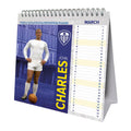 LEEDS UNITED 2027 DESK EASEL CALENDAR