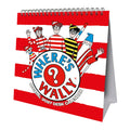 WHERES WALLY 2027 DESK EASEL CALENDAR