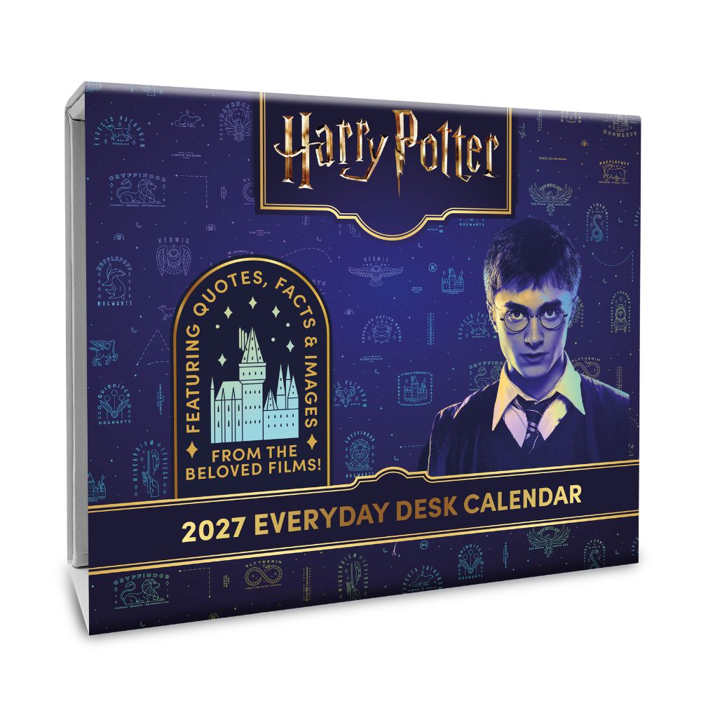 HARRY POTTER 2027 DESK BLOCK CALENDAR