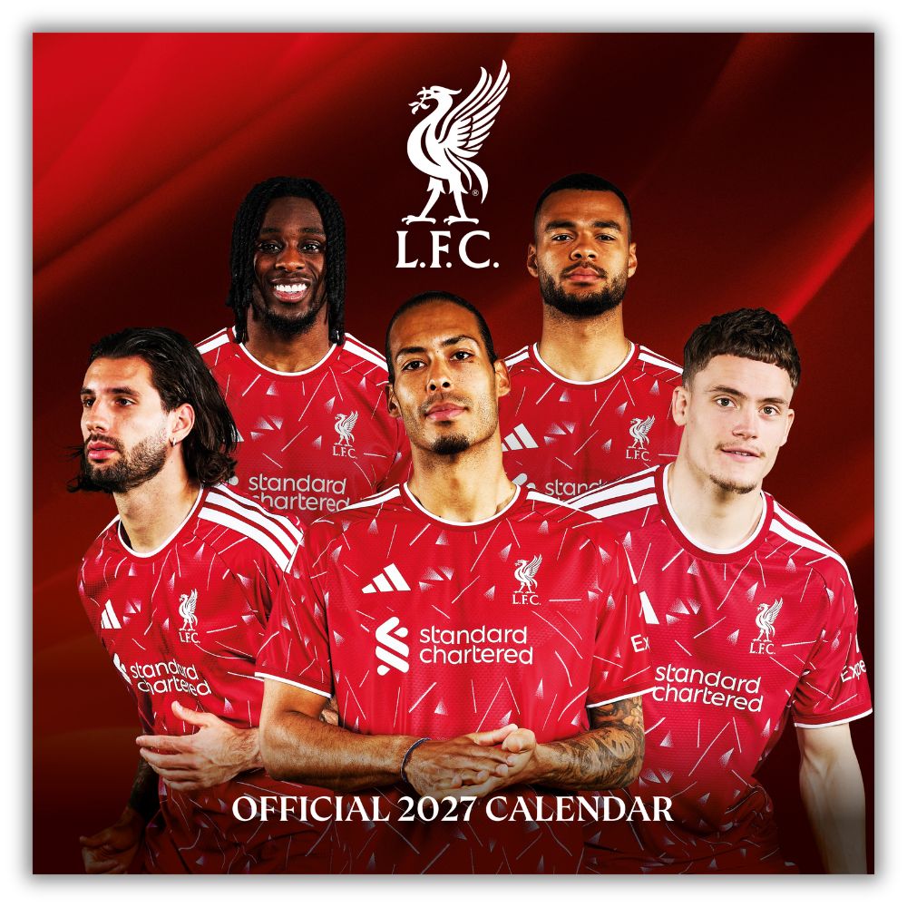 LIVERPOOL FC 2027 SQUARE CALENDAR - PF