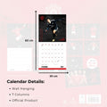 MANCHESTER UNITED FC 2027 SQUARE CALENDAR - PF