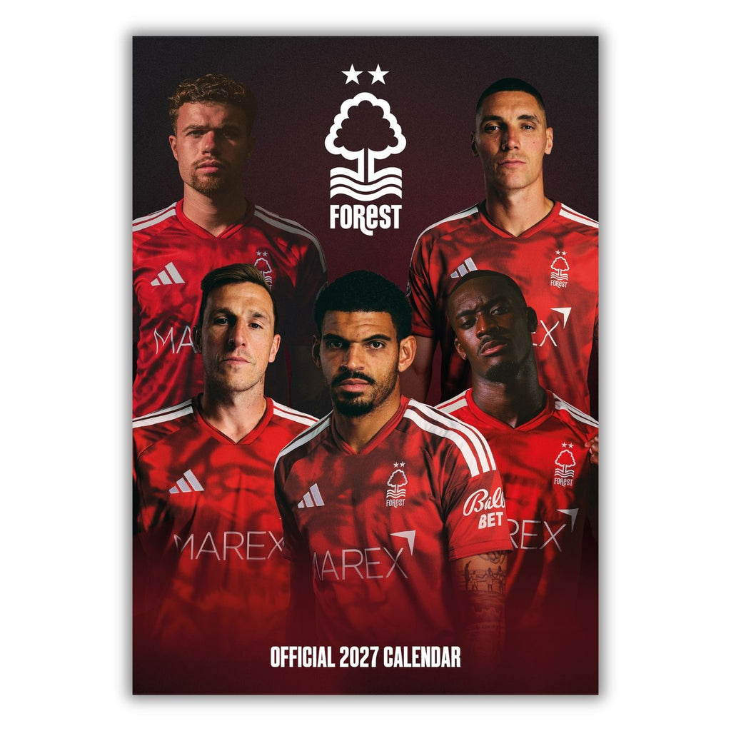 NOTTINGHAM FOREST FC 2027 A3 CALENDAR