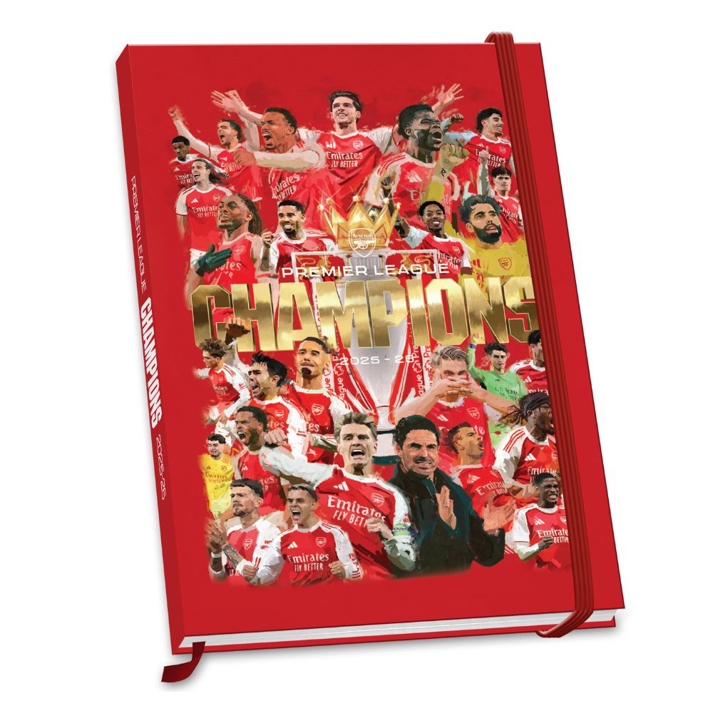 ARSENAL FC 2027 CHAMPIONS A5 HB NOTEBOOK