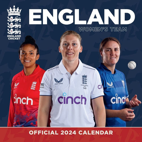 England Women's Cricket 2024 Square Calendar