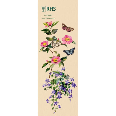 RHS FRUIT AND FLOWERS 2025 SLIM CALENDAR