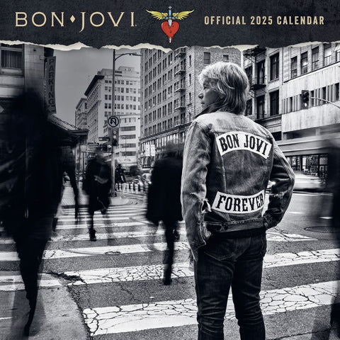 BON JOVI 2025 VIERKANTE KALENDER