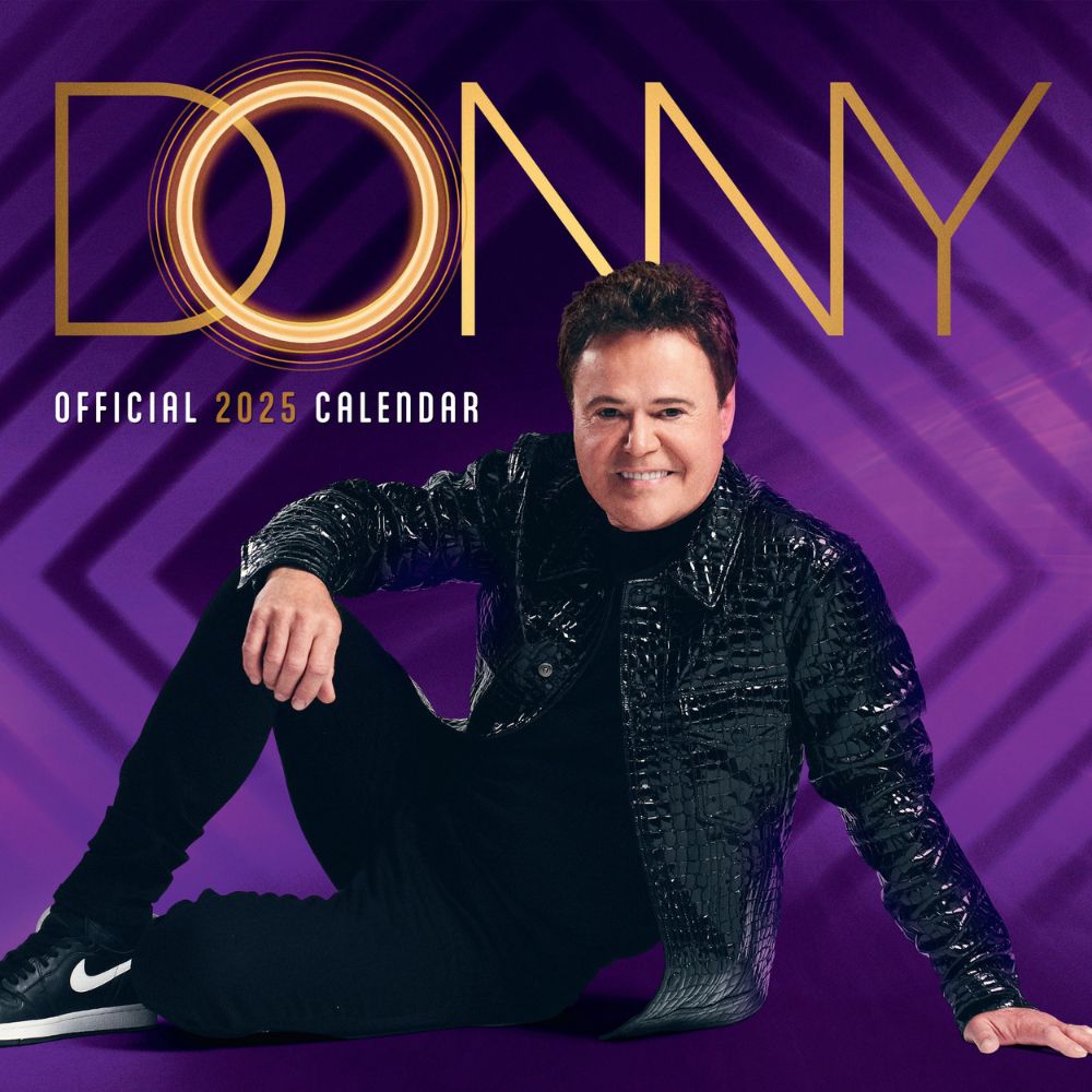 DONNY OSMOND 2025 SQUARE CALENDAR Danilo Promotions