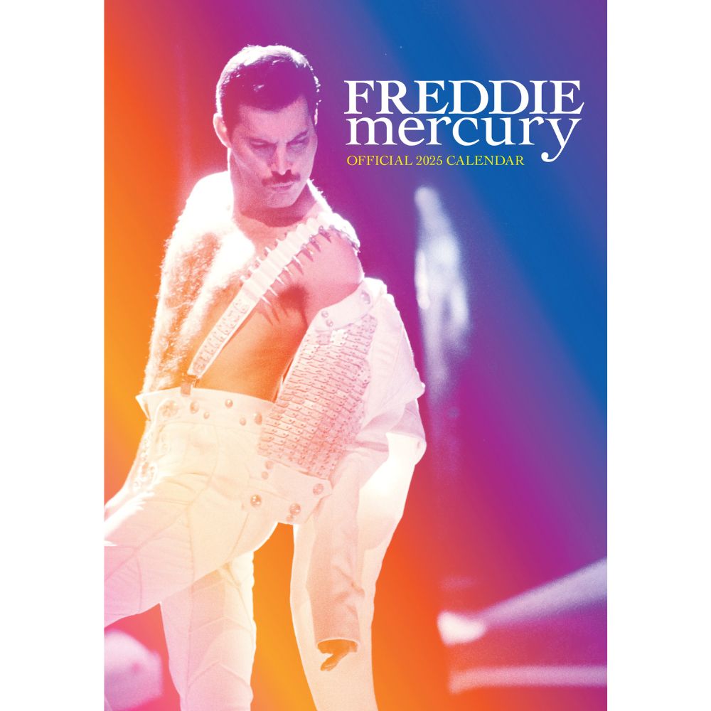 FREDDIE MERCURY 2025 A3 CALENDAR