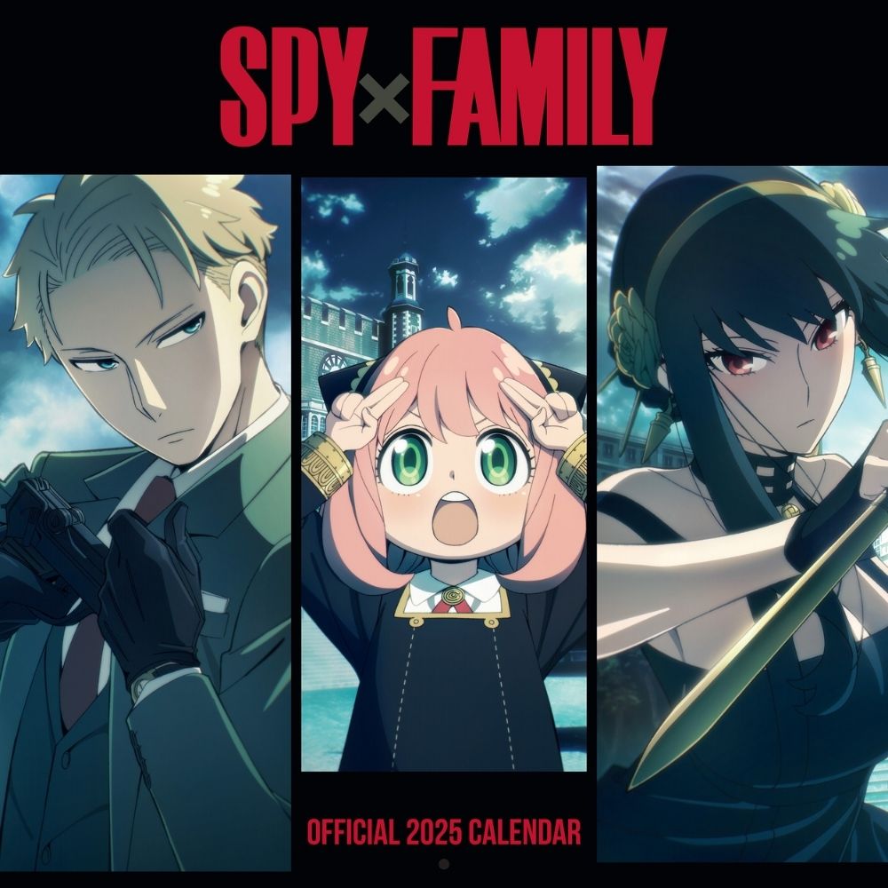 SPY X FAMILY 2025 VIERKANTE KALENDER