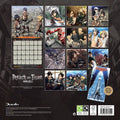 ATTACK ON TITAN 2025 SQUARE CALENDAR