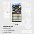 ATTACK ON TITAN 2025 SQUARE CALENDAR