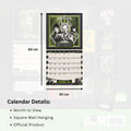 BEETLEJUICE 2 MOVIE 2025 SQUARE CALENDAR