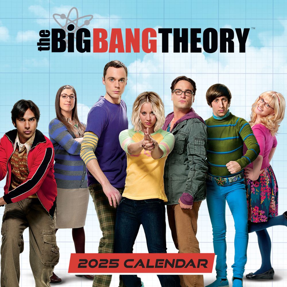 Big Bang Theory Calendar 2025 