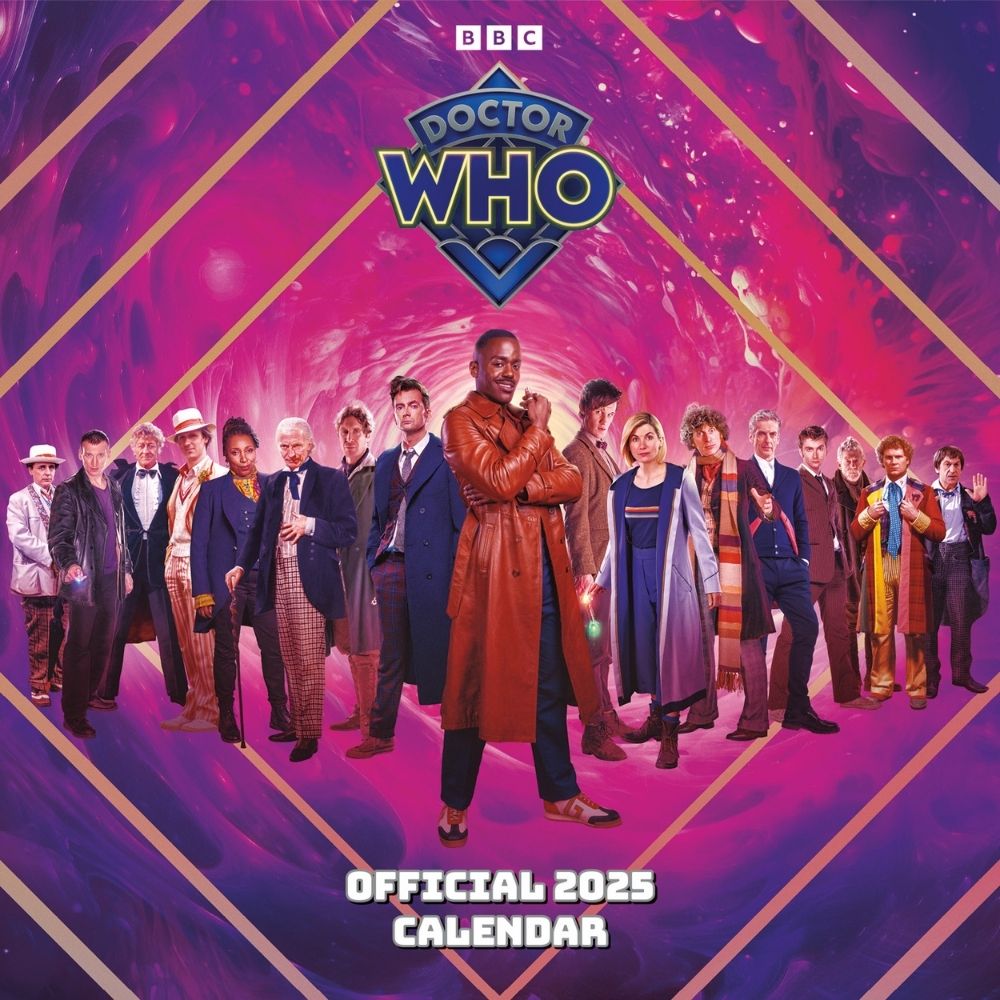 DOCTOR WHO CLASSIC EDITION 2025 SQUARE CALENDAR – Danilo Promotions