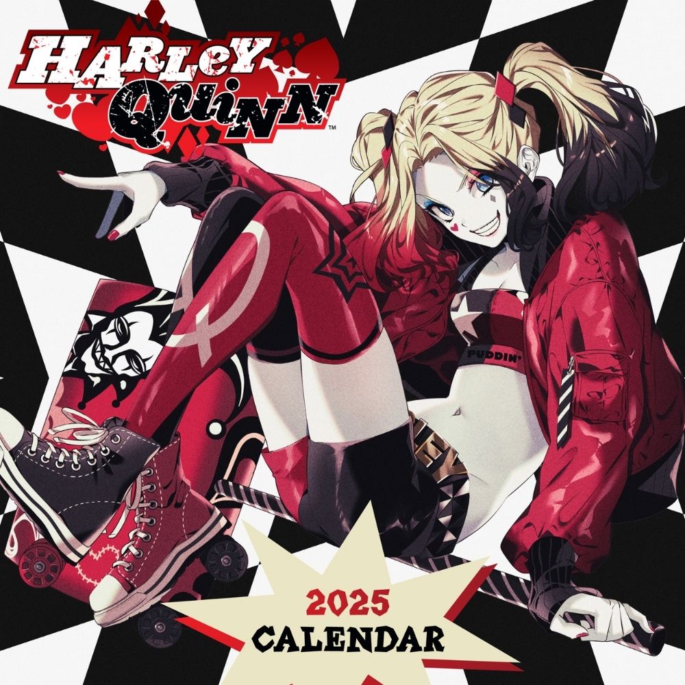 DC COMICS HARLEY QUINN 2025 SQUARE CALENDAR Danilo Promotions