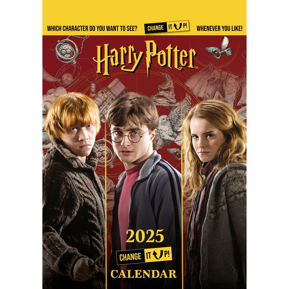 HARRY POTTER MOVIE 2025 A3 CHANGE IT UP CALENDAR