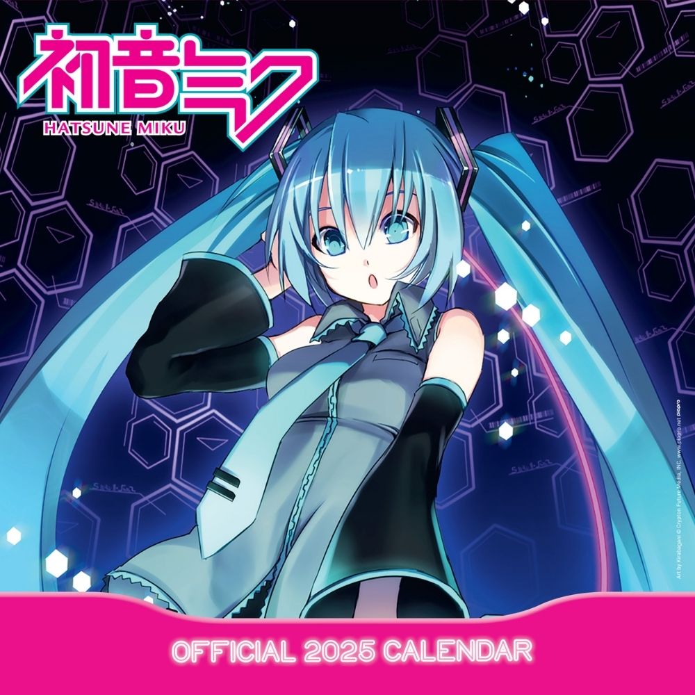 HATSUNE MIKU 2025 SQUARE CALENDAR Danilo Promotions