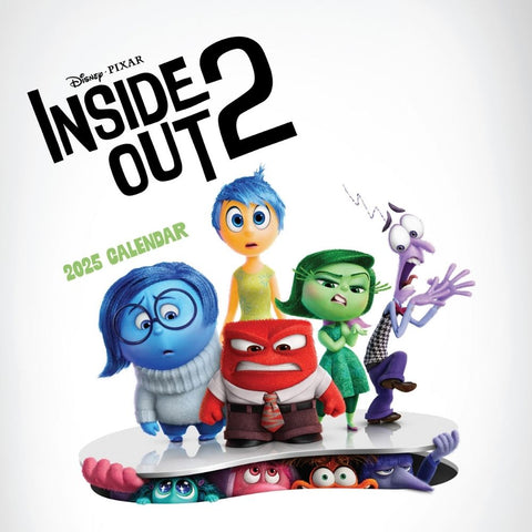 DISNEY INSIDE OUT 2 FILM 2025 VIERKANTE KALENDER