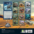 JURASSIC WORLD MOVIE 2025 SQUARE CALENDAR