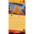 DISNEY LION KING MOVIE 2025 SQUARE CALENDAR