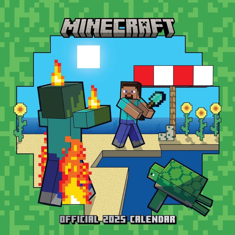 MINECRAFT 2025 SQUARE CALENDAR – Danilo Promotions