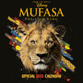 DISNEY MUFASA MOVIE 2025 SQUARE CALENDAR