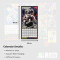 MY HERO ACADEMIA 2025 SQUARE CALENDAR