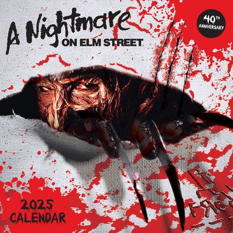 A NIGHTMARE ON ELM STREET FILM 2025 VIERKANTE KALENDER