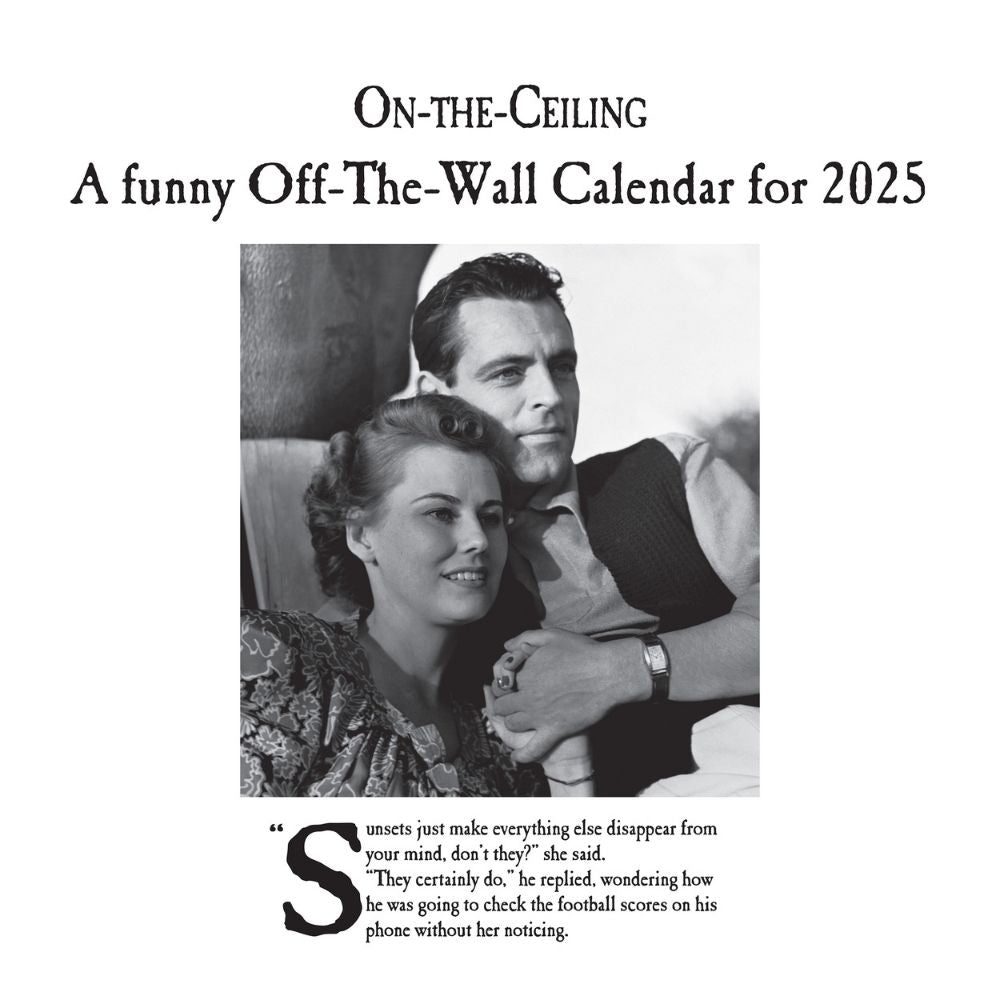 ON THE CEILING 2025 SQUARE CALENDAR Danilo Promotions