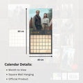 OUTLANDER 2025 SQUARE CALENDAR