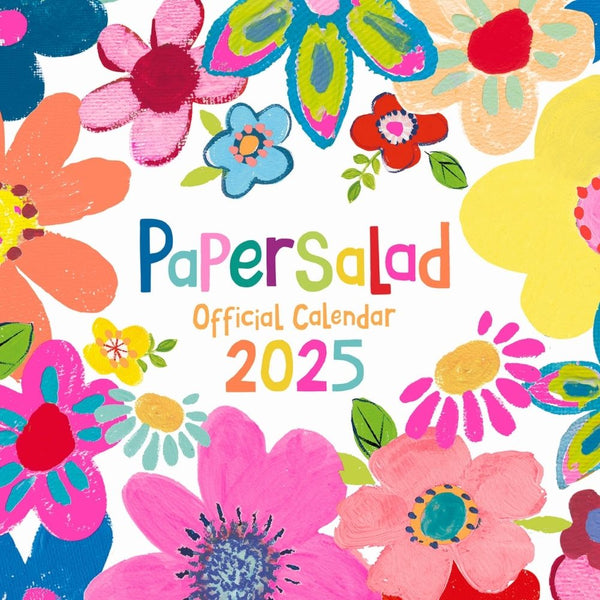 PAPER SALAD 2025 SQUARE CALENDAR