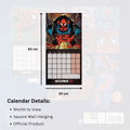 MARVEL SPIDER-MAN 2025 SQUARE CALENDAR