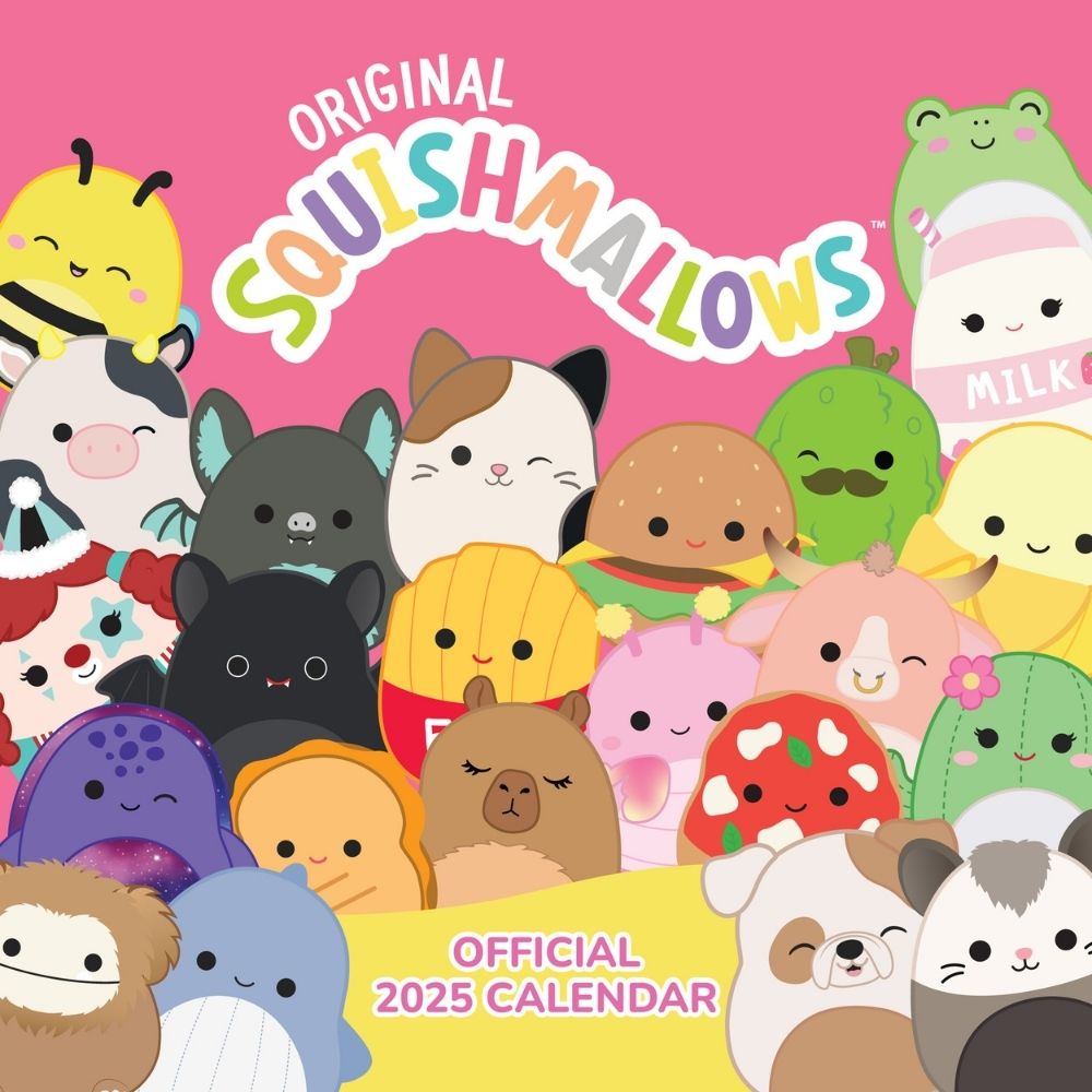 SQUISHMALLOWS 2025 VIERKANTE KALENDER