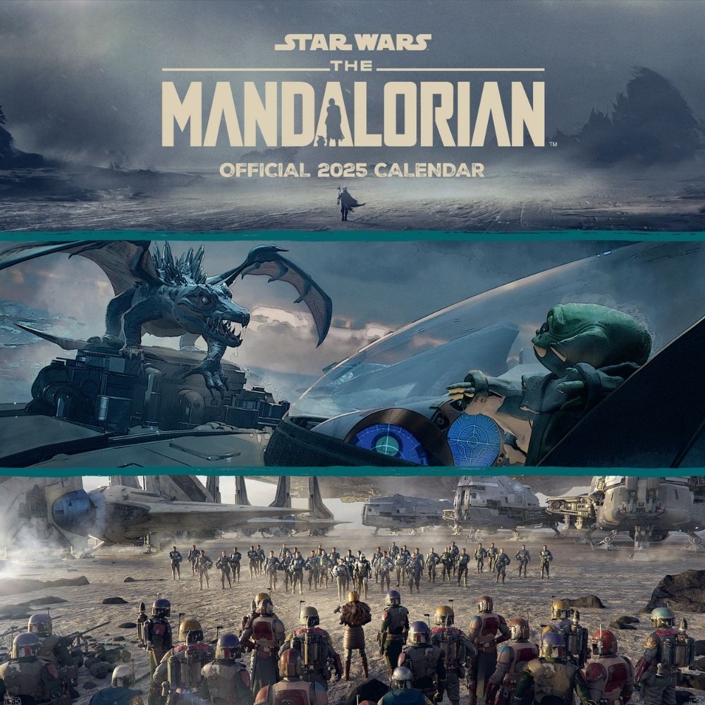 STAR WARS THE MANDALORIAN 2025 SQUARE CALENDAR Danilo Promotions