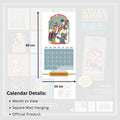 STEVEN RHODES 2025 SQUARE CALENDAR