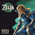 THE LEGEND OF ZELDA 2025 SQUARE CALENDAR