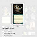 THE LEGEND OF ZELDA 2025 SQUARE CALENDAR