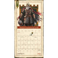 THE LORD OF THE RINGS: THE WAR OF THE ROHIRRIM MOVIE 2025 SQUARE CALENDAR