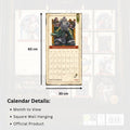 THE LORD OF THE RINGS: THE WAR OF THE ROHIRRIM MOVIE 2025 SQUARE CALENDAR