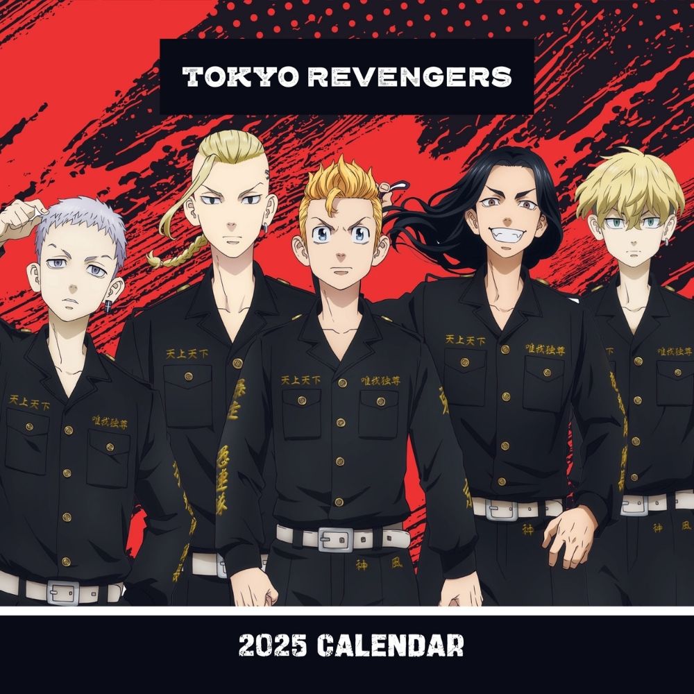 TOKYO REVENGERS 2025 SQUARE CALENDAR