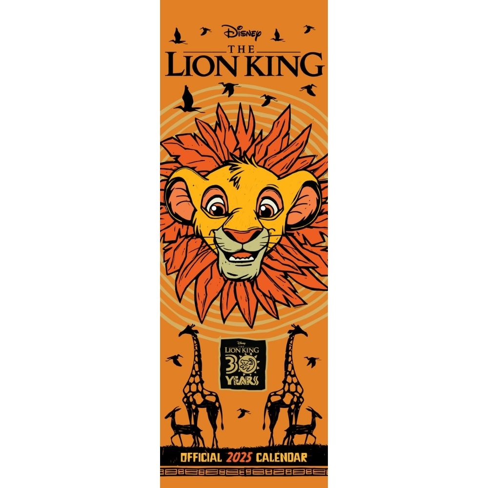 DISNEY LION KING 2025 SLIM CALENDAR Danilo Promotions