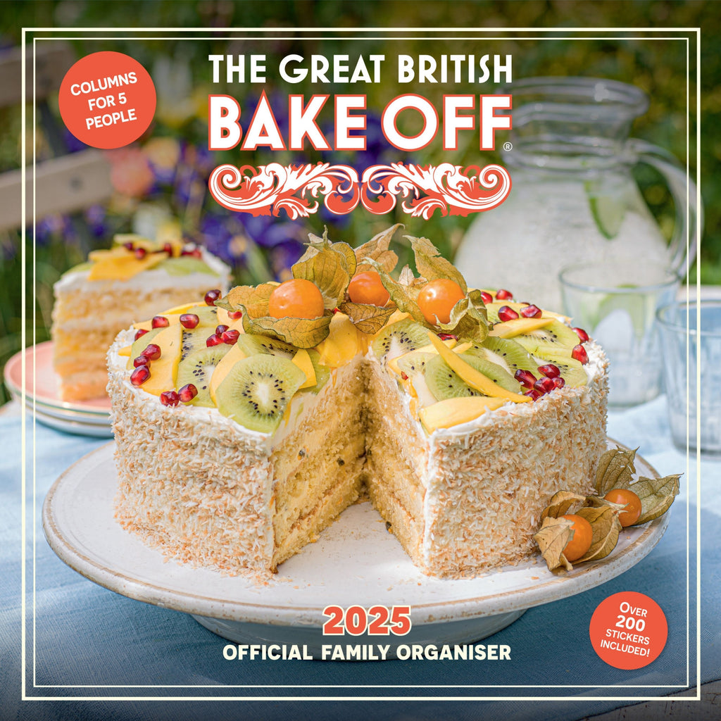 DE GREAT BRITISH BAKE OFF 2025 FAMILY ORGANISER KALENDER