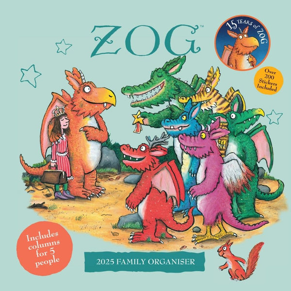 ZOG 2025 FAMILY ORGANISER CALENDAR