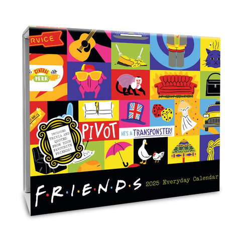 FRIENDS 2025 DESK BLOCK CALENDAR