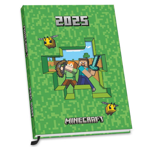 MINECRAFT 2025 A5 DIARY