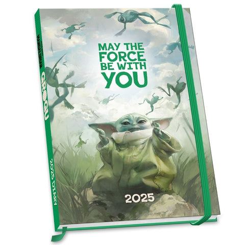 STAR WARS THE MANDALORIAN GROGU 2025 A5 DAGBOEK