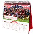 ARSENAL FC 2025 DESK EASEL CALENDAR